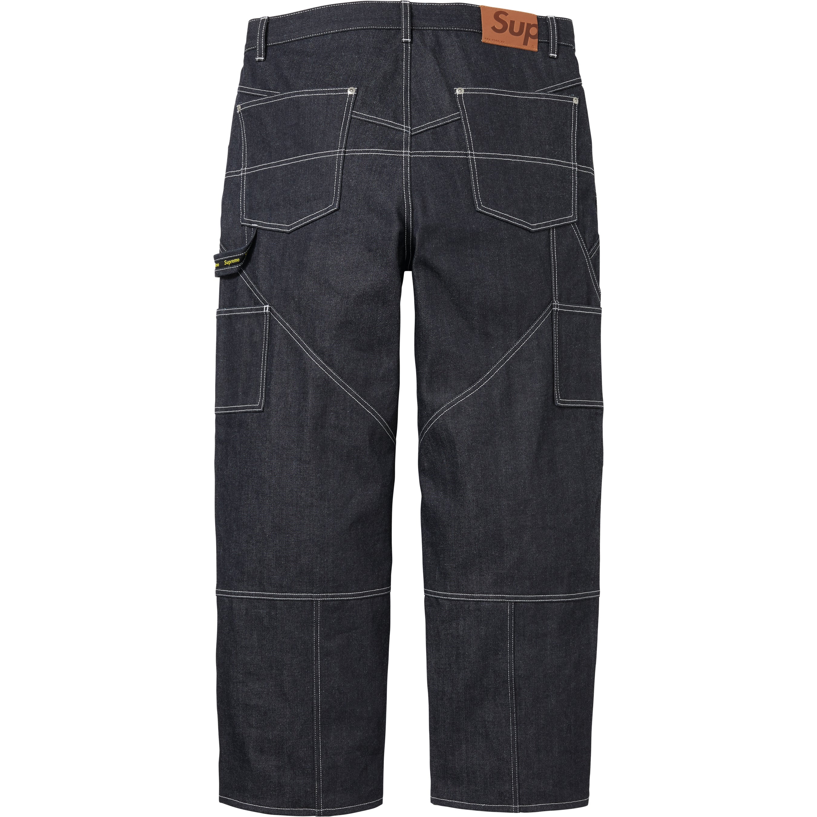 Contrast Stitch Double Knee Painter Jean view 12